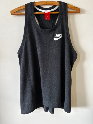 Nike Feminina Sportswear Pre-owned Top - mottled black