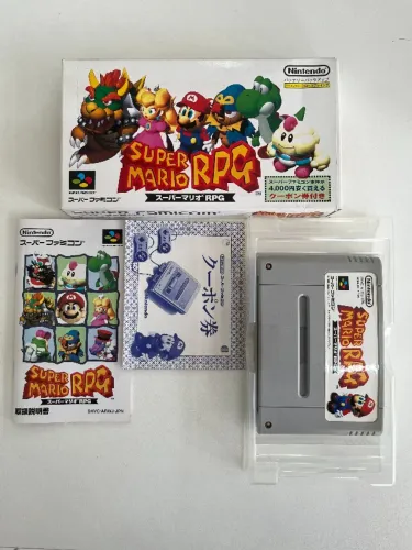 JOGO SUPER MARIO RPG (JPN) SEMINOVO - SUPER FAMICOM