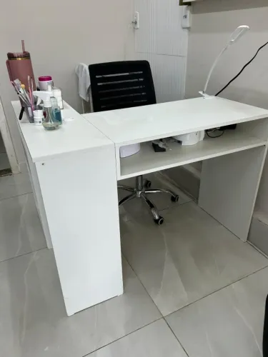 Mesa Para Manicure Profissional De Nail Designer Com Nichos