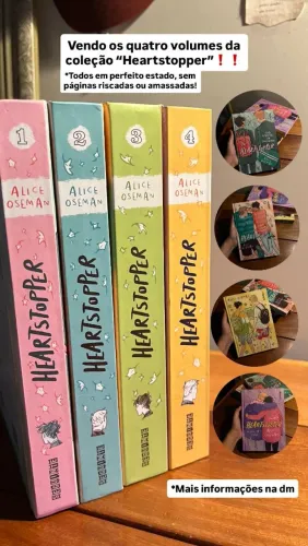 LIVROS HEARTSTOPPER