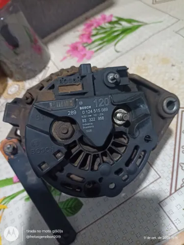 Alternador do Astra 120 revisado funcionando perfeitamente 