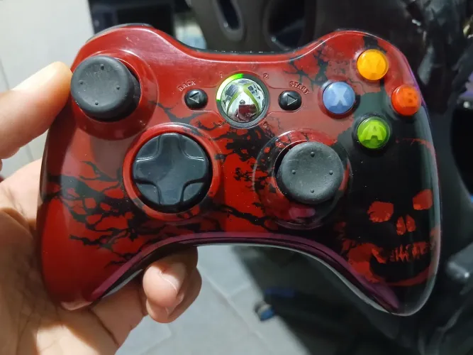 Controle Xbox 360 Edição Limitada Gears Of War