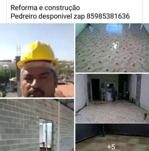 Pedreiro bloqueiro 