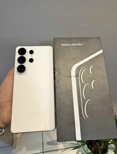 Galaxy S26 ultra 256gb novo (troco com inferior mais volta)