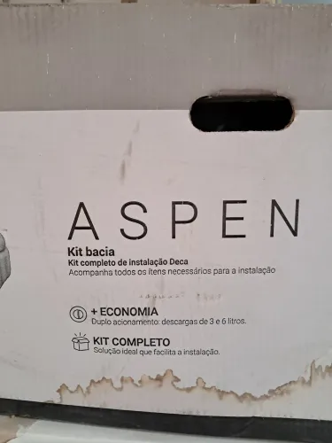 Vaso sanitário deca aspen