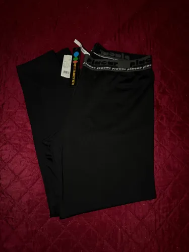 Calça Térmica Masculina Placar Alta Compressão Preta - Nova