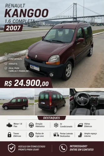 Renault Kangoo Express RL/ Express 1.6 16v/8v 2007