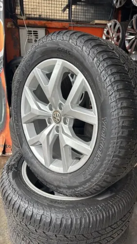 Rodas aro 19 Amarok Highline original com pneus