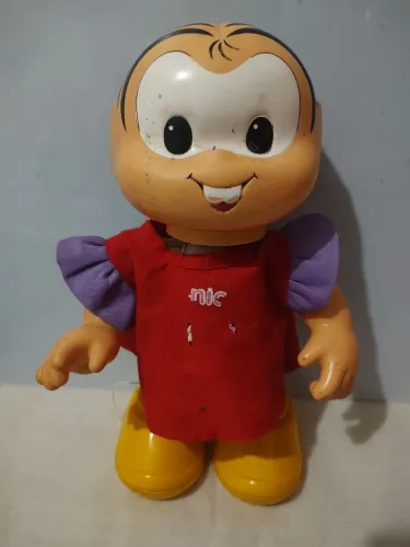 boneca dancing mônica antiga da grow - no estado 25cm