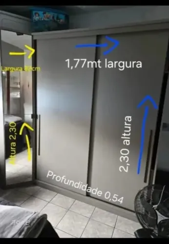 Guarda roupa solteiro