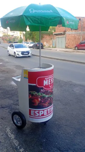 Carrinho de churrasco/espetinho