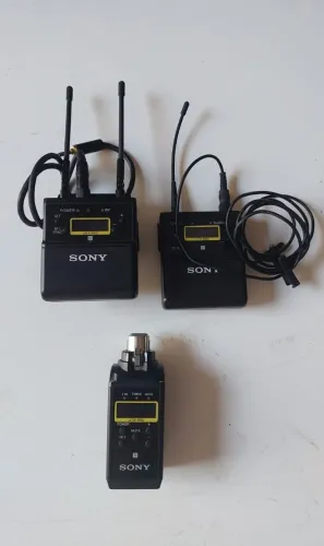Microfone de lapela Sony Uwp-d21
