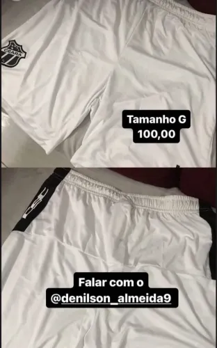 Short de jogo Ceará sporting club