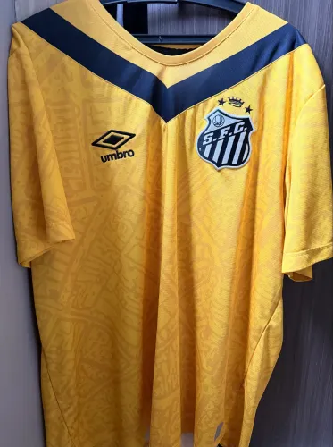 Camiseta Oficial Santos Futebol Clube - 2XL - 2GG