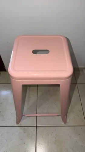 Banqueta loft Rosa Vintage