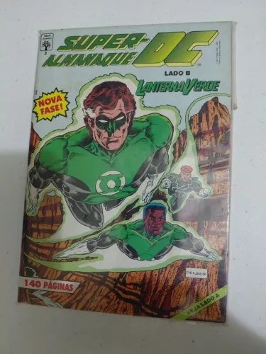 Lanterna Verde - Super-almanaque DC. Editora abril 