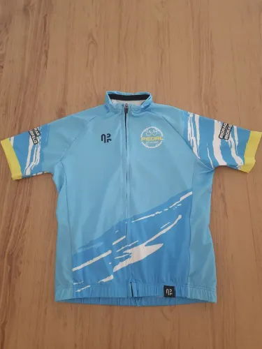 Camisa infantil de ciclismo tam 8
