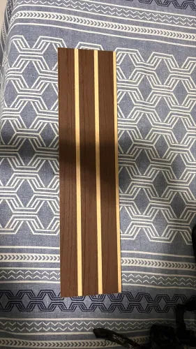 Kit com 60 Painéis Ripados Autoadesivos