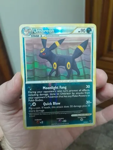 Carta Pokemon Umbreon  Reverse Foil 