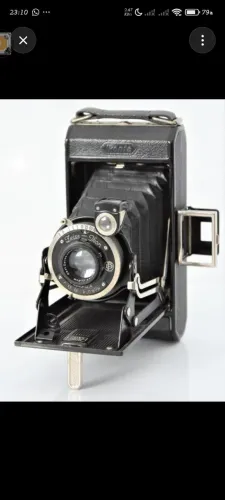Máquina fotografia antiga conservada venda ou troca