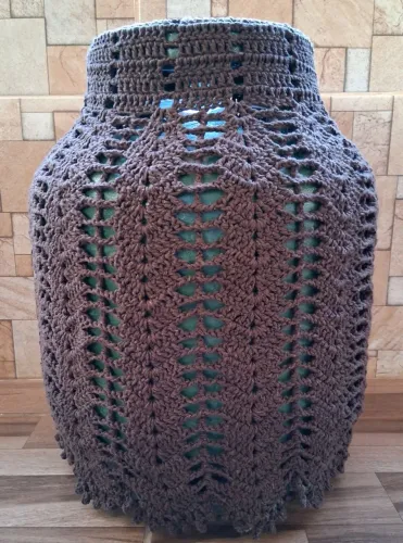 Capa de botijao croche