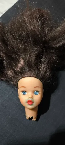Cabeça boneca antiga 