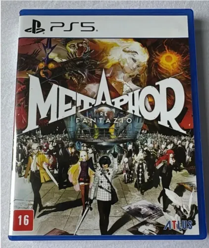 Metaphor Refantazio Rpg Mídia Física - Ps 5