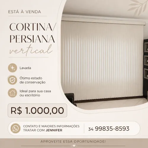 Cortinas/persianas