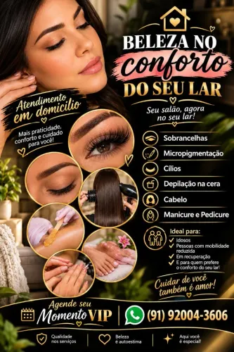 Salão em Domicílio.
