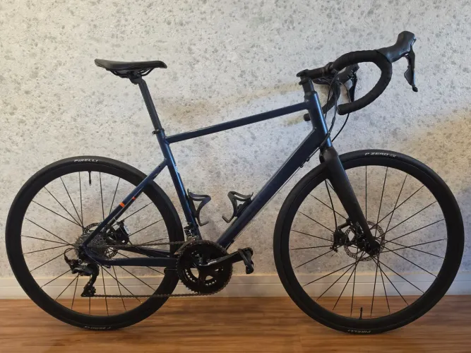Road Bike Speed Triban RC520 Tam. L - Shimano 105 11v | Rodas Vzan Futura