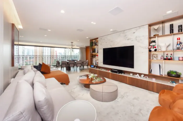 Apartamento para venda em Vila Mariana com 4 quartos, sendo 3 suítes, 206m²