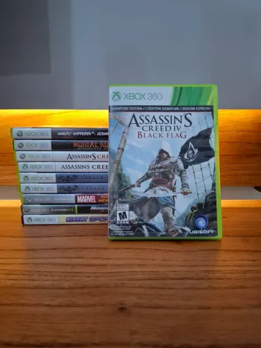 Assansin Creed Black flag (4) Xbox 360 mídia física original