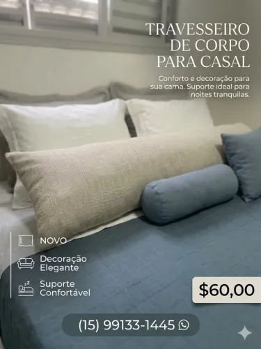 Travesseiro para o corpo