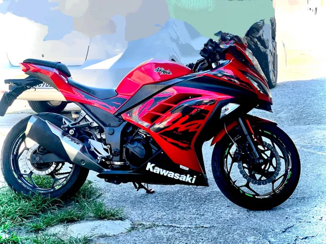 Kawasaki Ninja 300 Vermelha