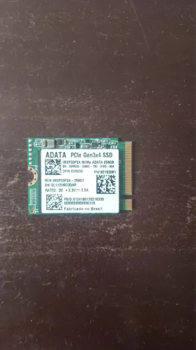 Ssd nvme Adata 256 gb