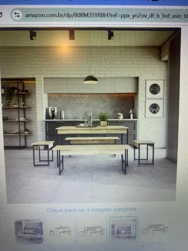 Mesa de Jantar Retangular