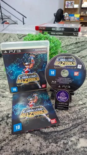 CAVALEIROS DO ZODÍACO: BATALHA DO SANTUÁRIO - PS3 - ORIGINAL