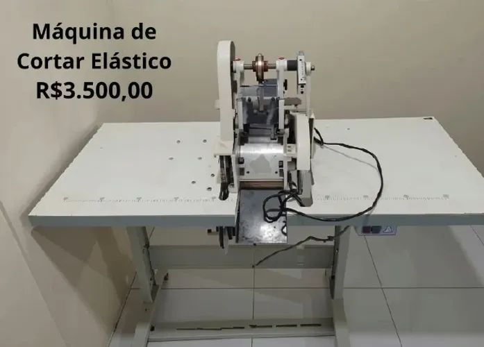 Máquina de cortar elástico