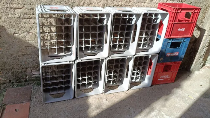 Caixa para garrafas 