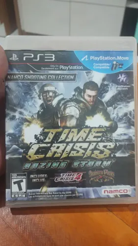 Time Crisis razing storm 3em1 físico ps3 