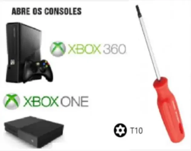 Chave Torx T10 pra abrir Consoles XBox