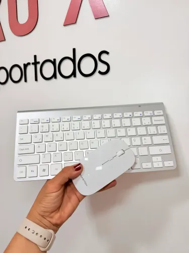 KIT TECLADO E MOUSE SEM FIO WIRELESS
