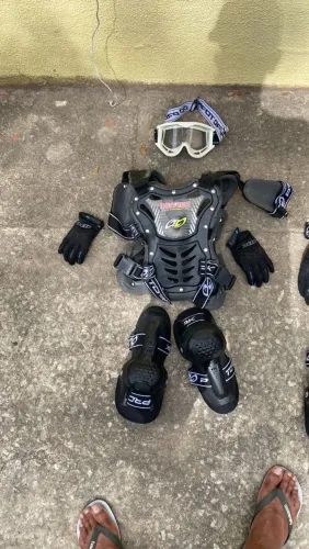 Kit de equipamentos de proteção