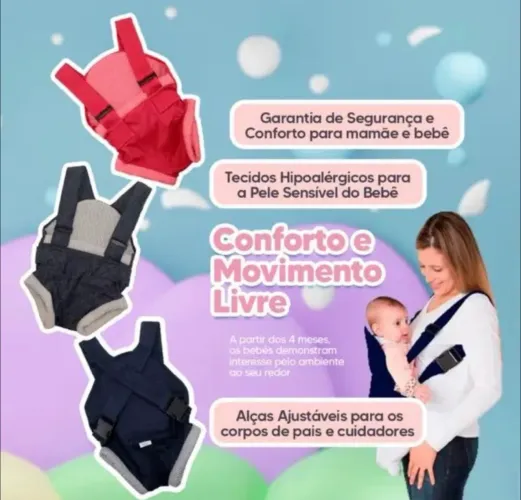Canguru para bebê 