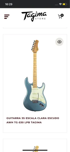 Guitarra Tagima 530 azul