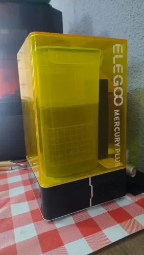 Lava e Cura para IMPRESSORA 3D Elegoo Mercury plus