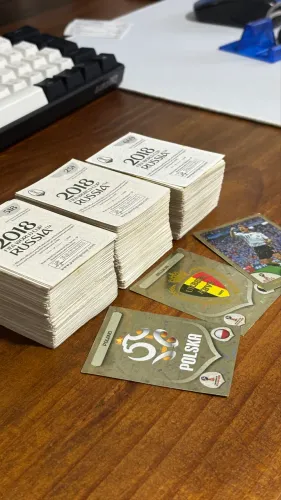 560 Figurinhas Copa do Mundo 2018 Rússia