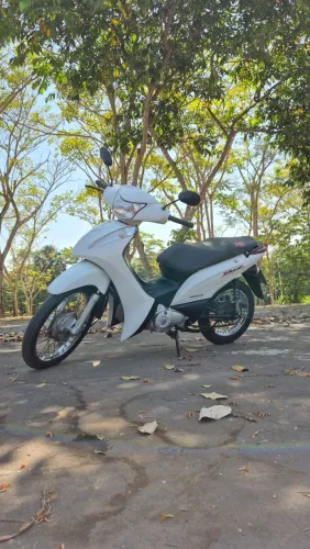 Honda Biz 110i, ano/modelo 2017/2017, cor branca