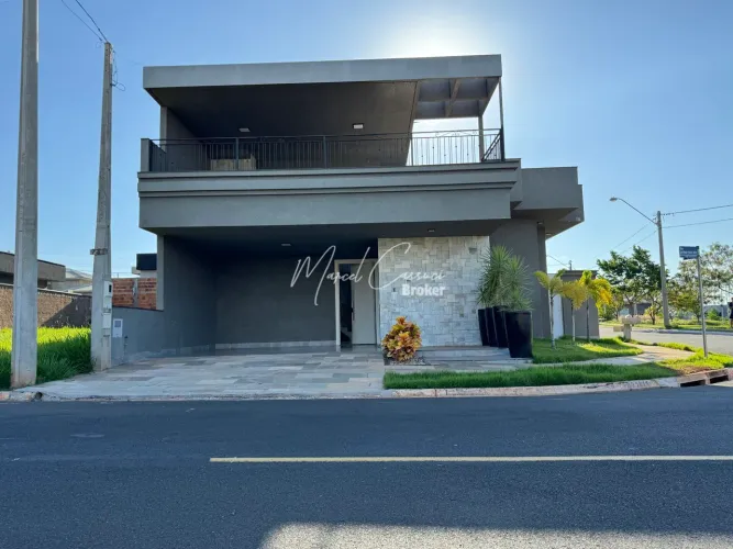Condomínio Setlife I Mirassol - Casa Alto Padrão à venda com 3 suítes com closet e banheir