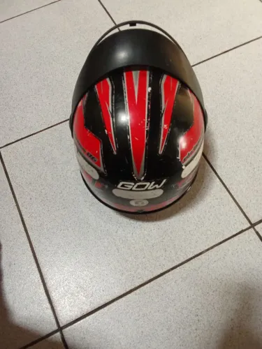 capacete ? de moto.